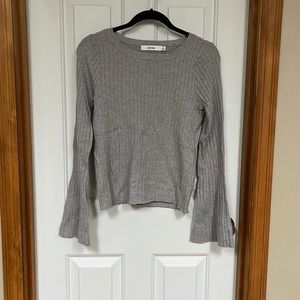 Just fab brand sweater with flare sleeves